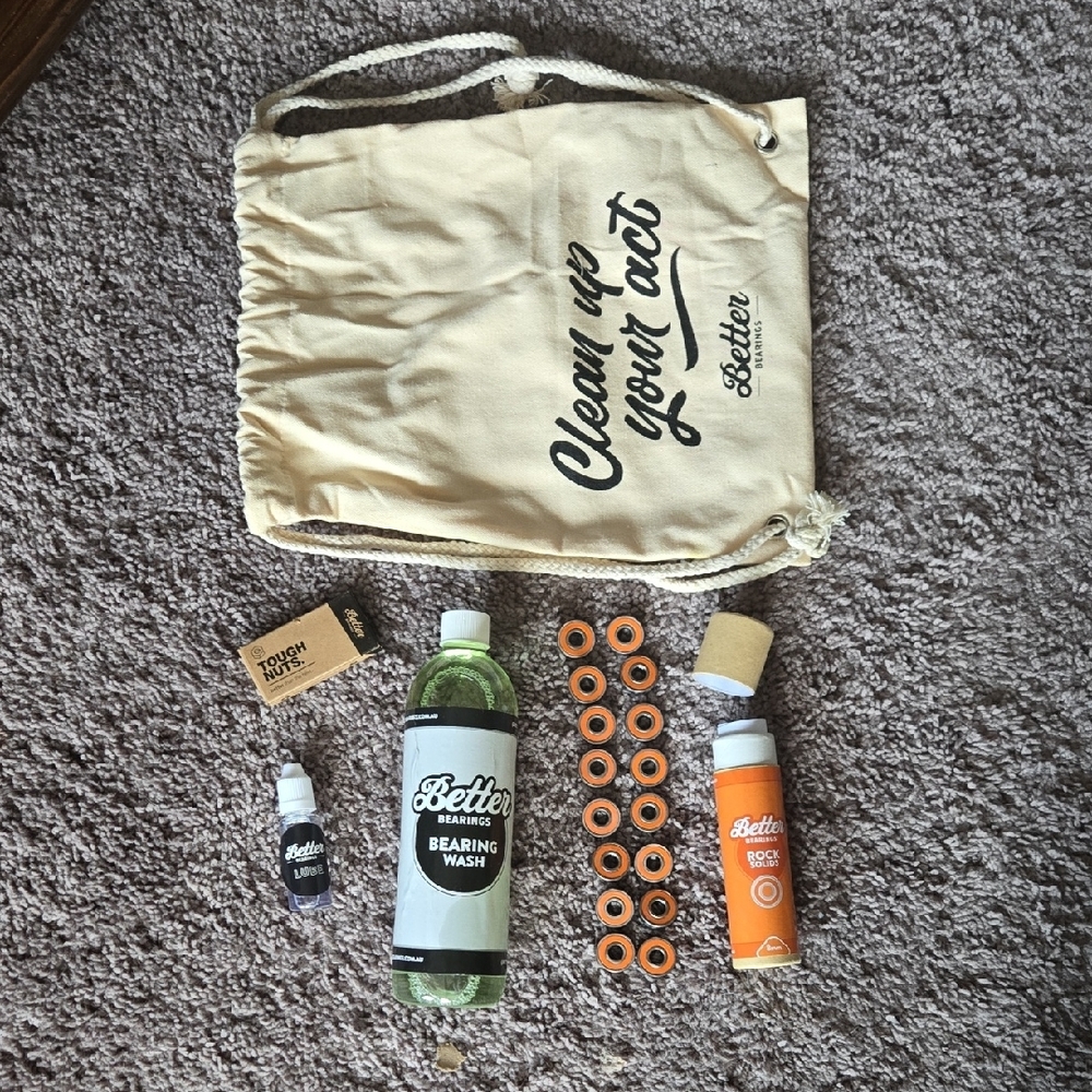 Better Skateboard Maintenance Kit with Bag